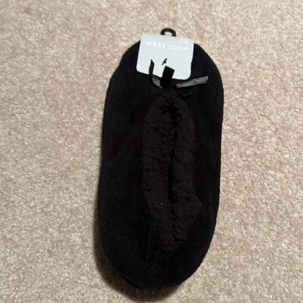 Nwt women’s ballet fuzzy slipper socks